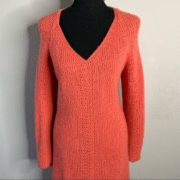 NWT Ann Taylor Women's Dahlia Long Sleeve Cable Sweater Dress - Picture 12 of 16